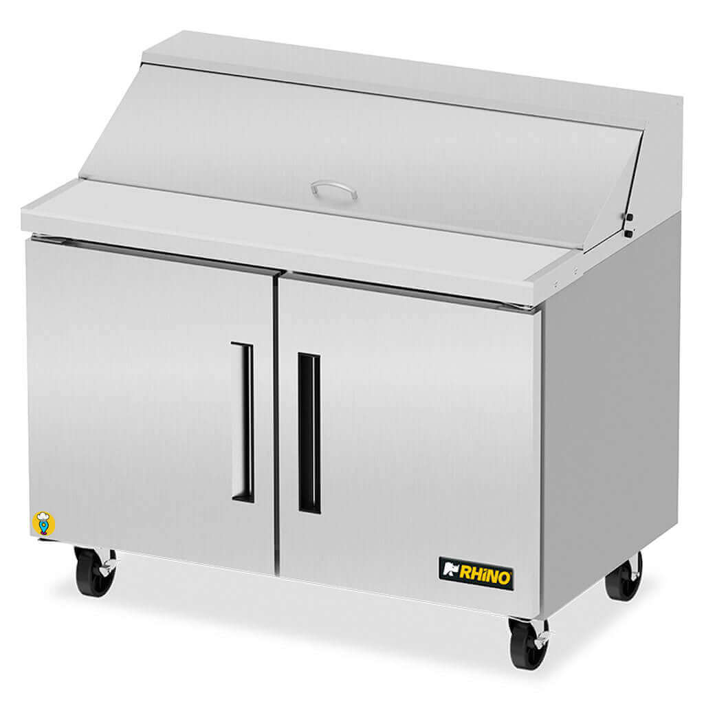 Mesas refrigeradas para ensaladas Refrigeración Rhino comercial