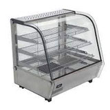 Vitrinas calientes industriales para exhibición y conservación de alimentos a temperatura ideal