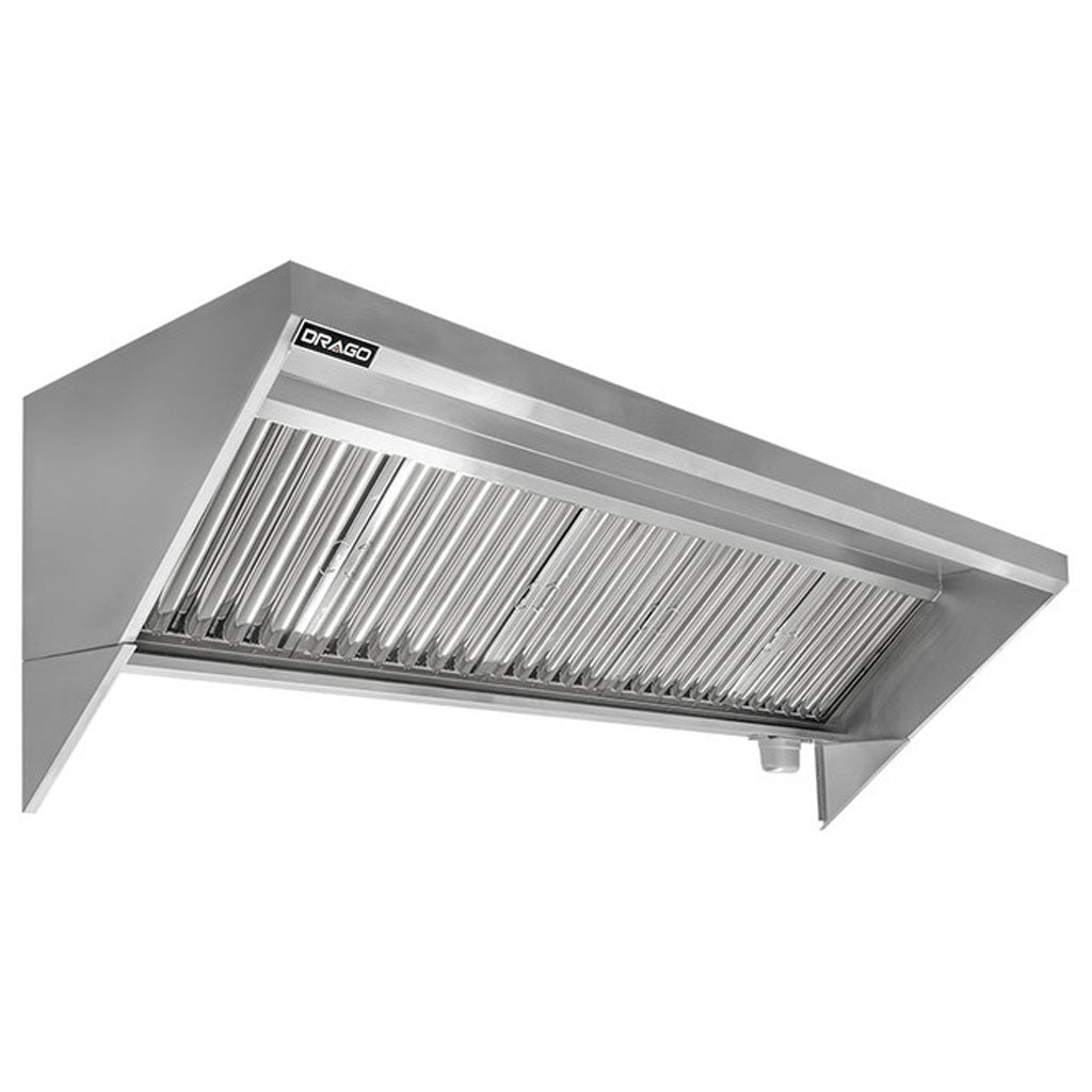 Campanas extractoras Drago para ventilación en cocina industrial