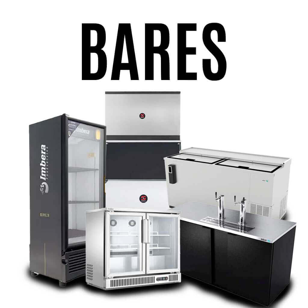 Equipo para bar y coctelería profesional: barras, estaciones, licuadoras, enfriadores de botellas, cocteleras y más, disponible en ElLugarDelChef.com con envíos a todo México