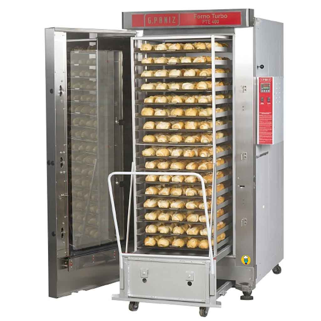 Hornos de convección a gas GPaniz para panadería profesional