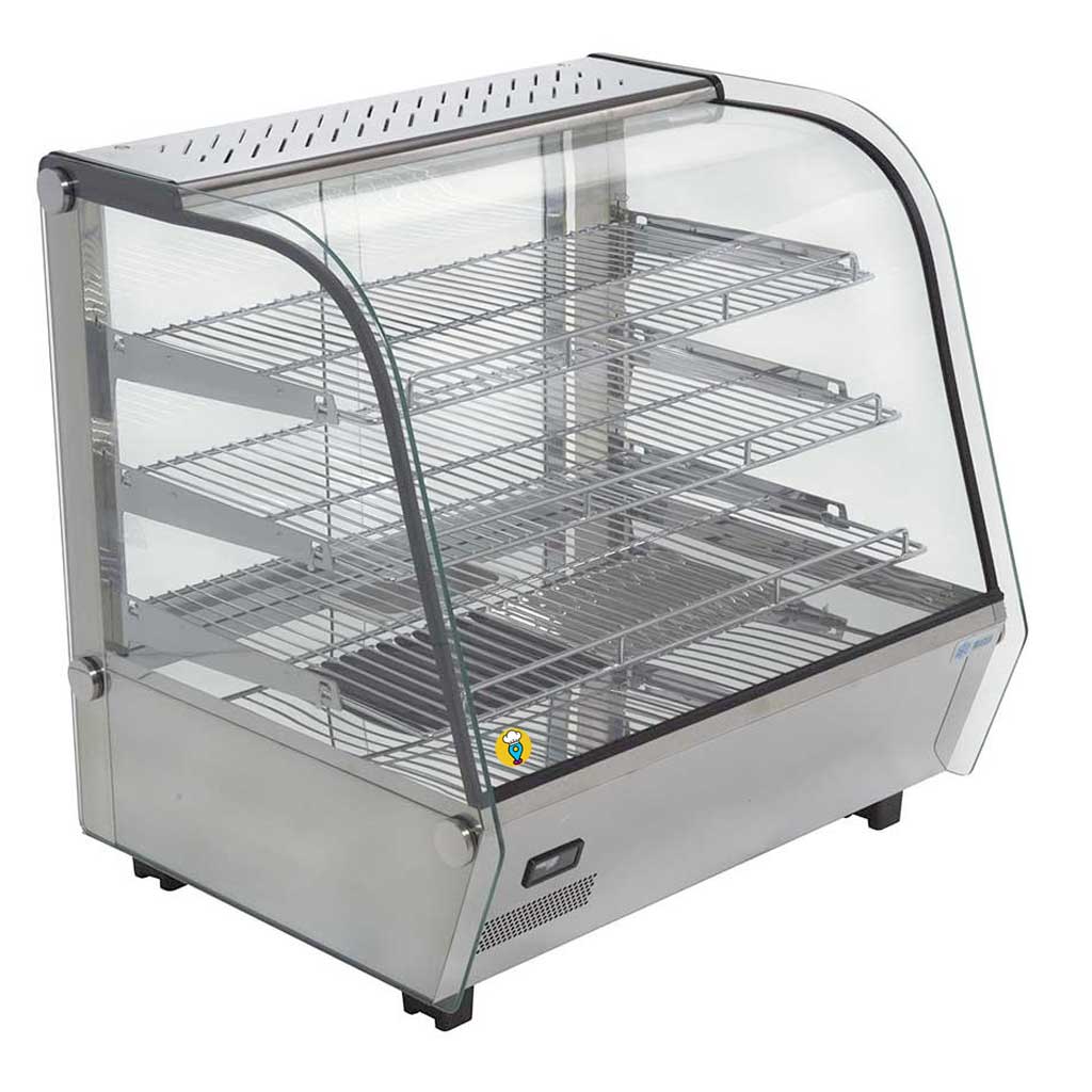 Vitrinas calientes para panadería y cafetería en México