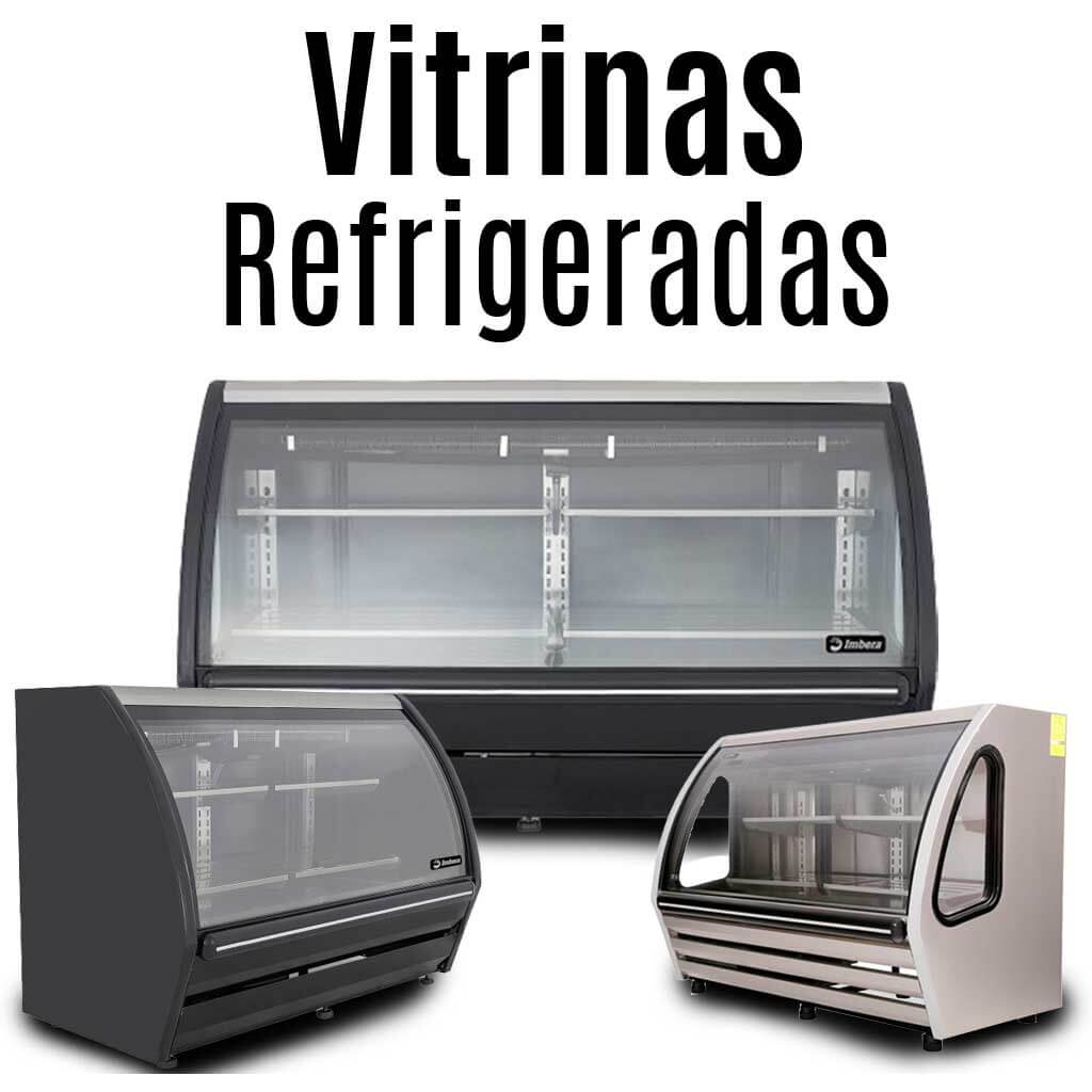 Vitrinas refrigeradas Imbera para exhibir alimentos y bebidas