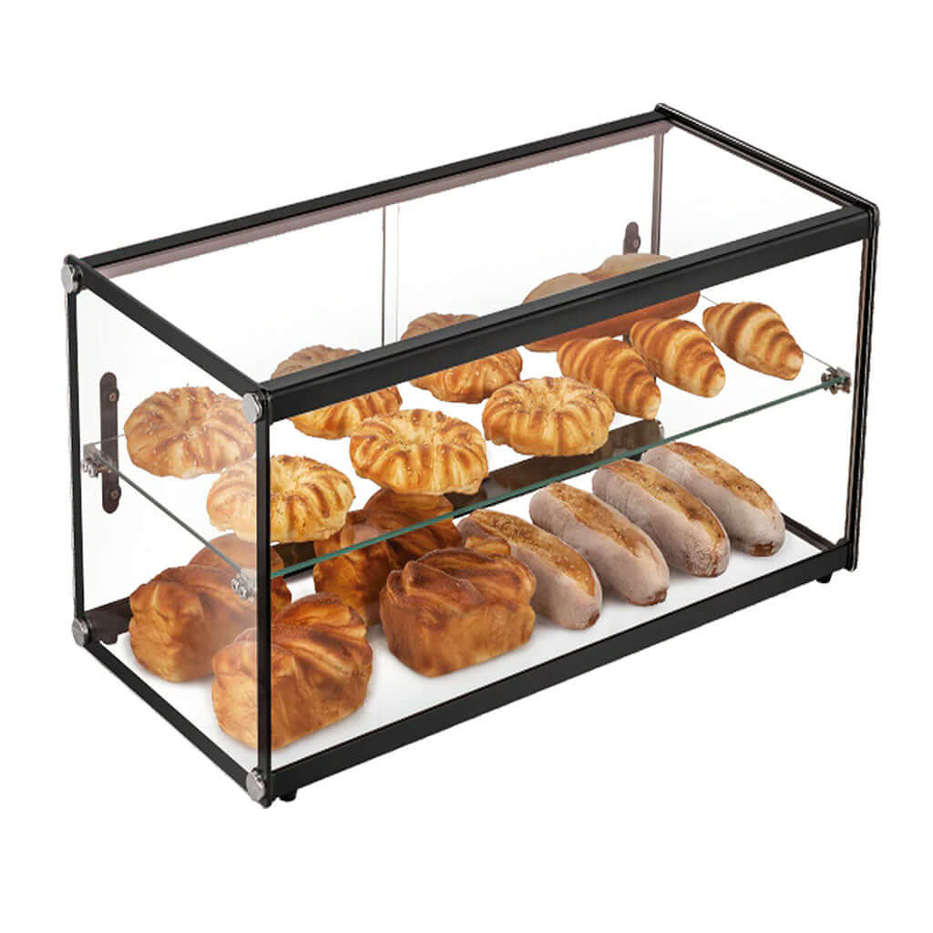 Vitrinas neutras Migsa para panadería y cafetería