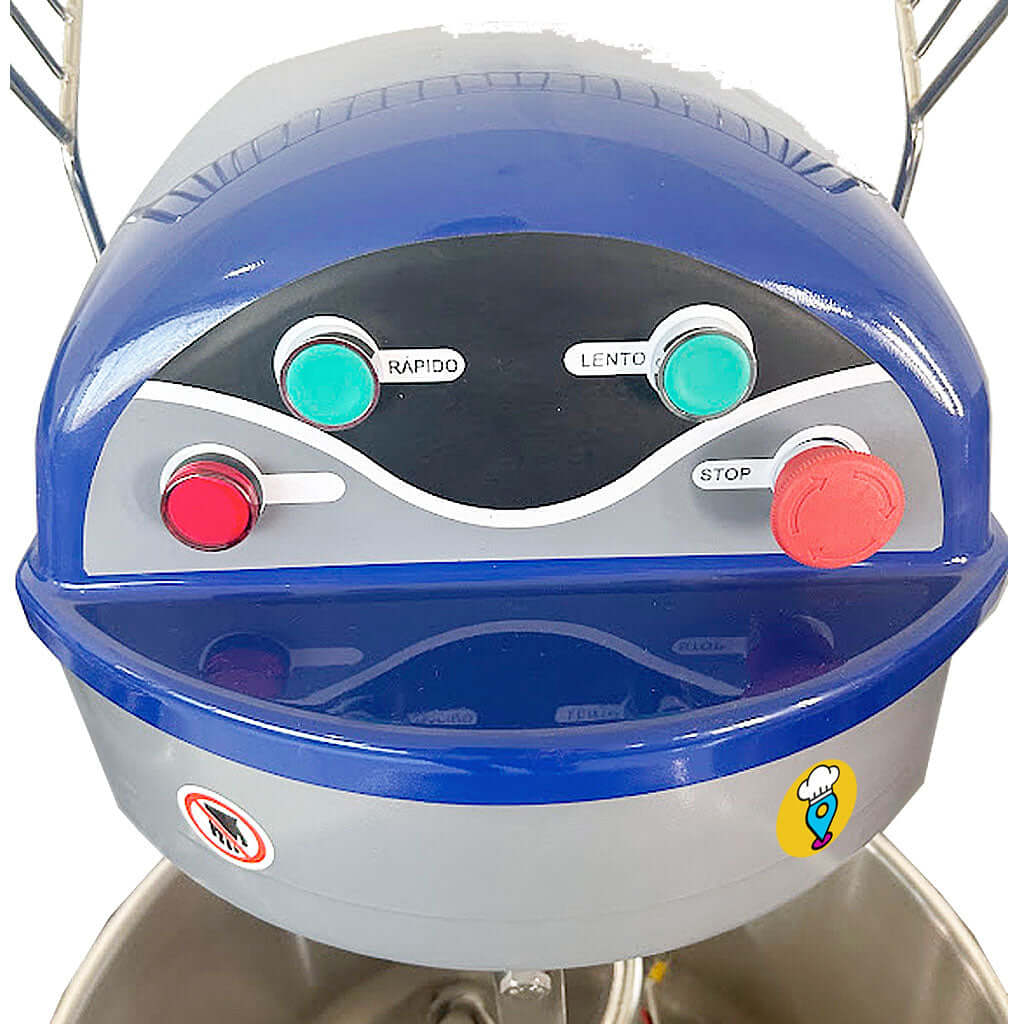 Amasadora-de-harina-La-Tahona-20-litros-AMP20-controles-operacion