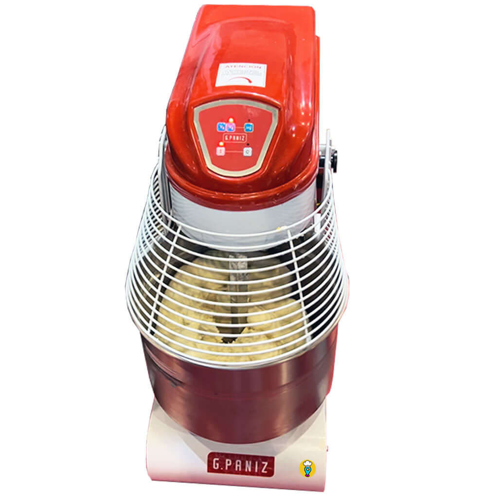 amasadora para pizza con masa