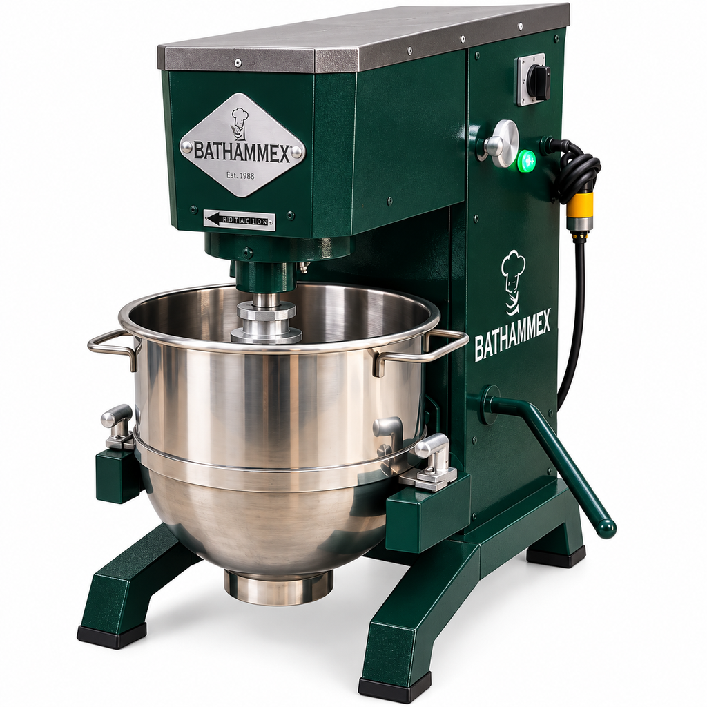 Batidora industrial BATHAMMEX B20 de 20 litros, vista principal