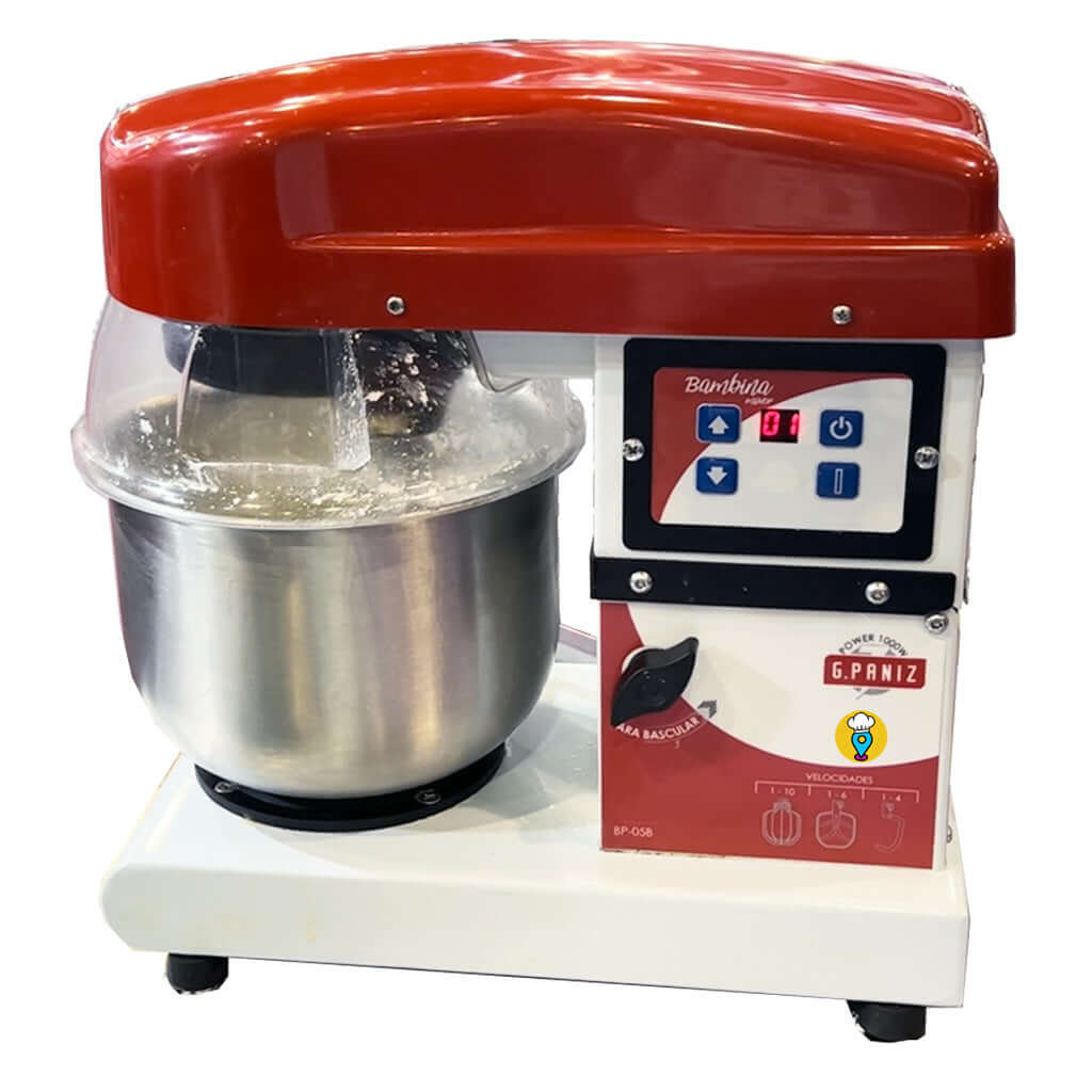 batidora para reposteria gpaniz bambina bp05b foto lateral