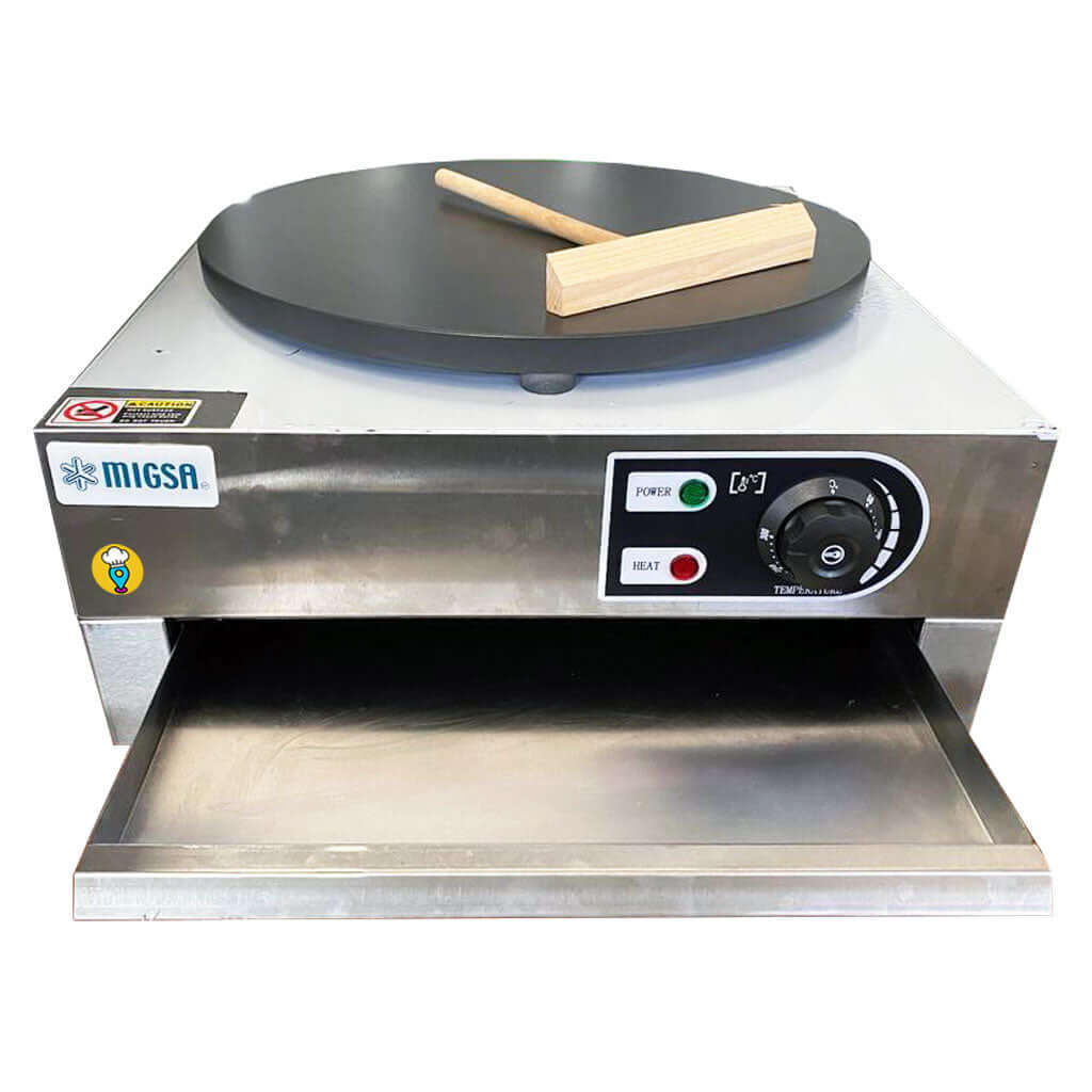 Crepera migsa electrica EM1 con pala