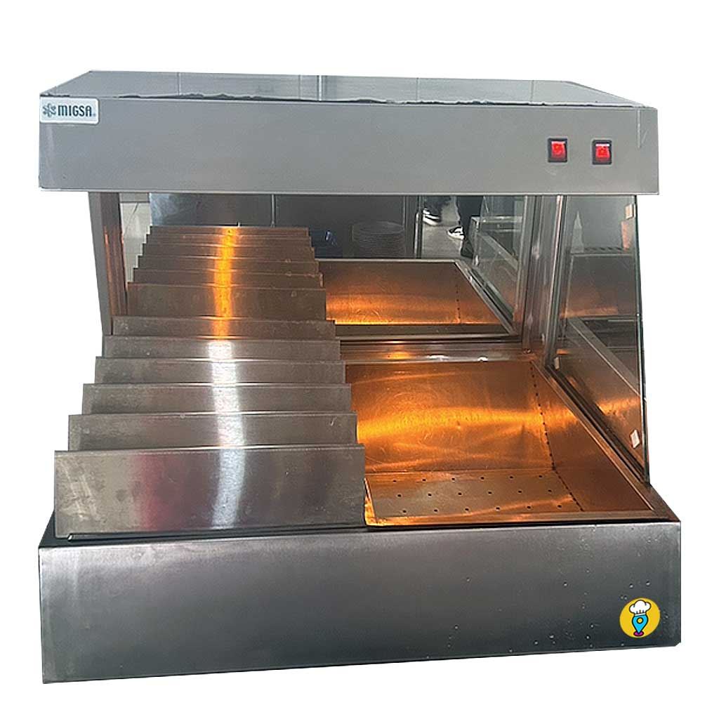 calentador de papas a la francesa migsa cep-8-frente-equipo
