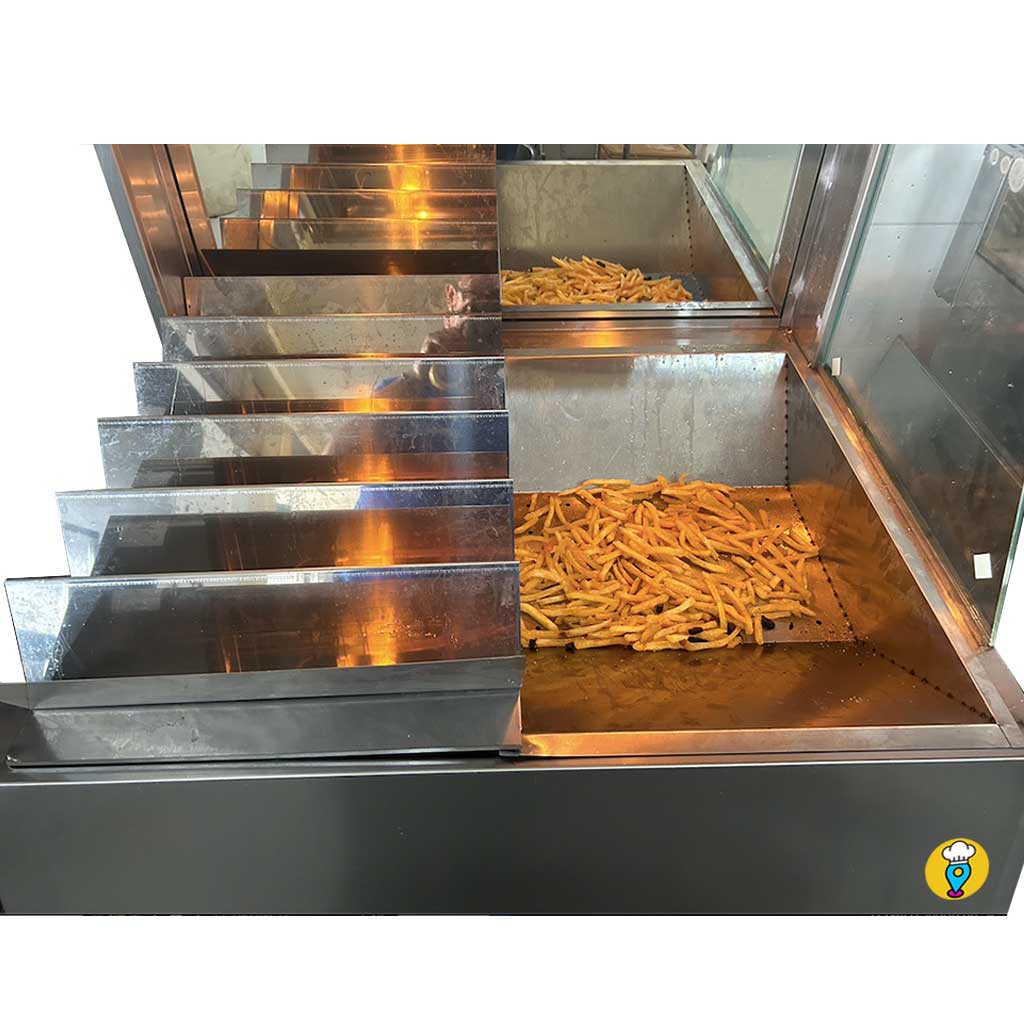 calentador de papas a la francesa migsa cep-8-close-up