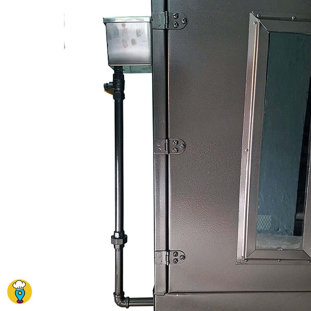 fermentadora a gas 7 charolas bathammex sistema de vapor