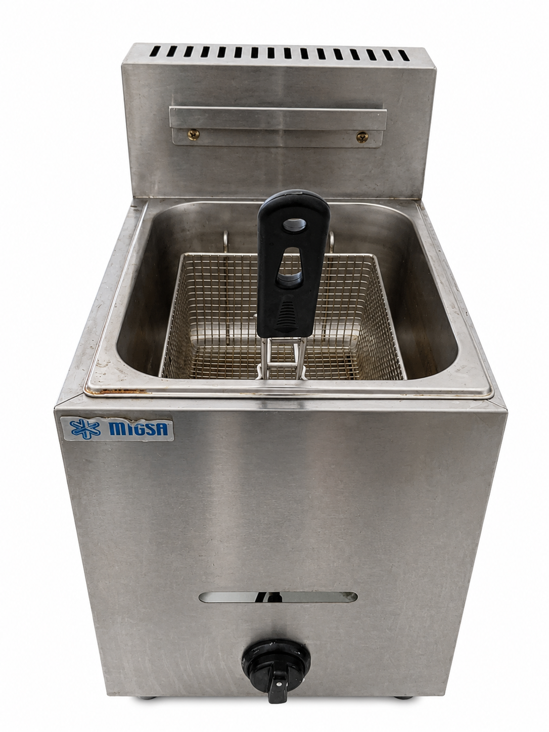Freidora a Gas de Mesa Migsa BN-71 Outlet | 6 Litros