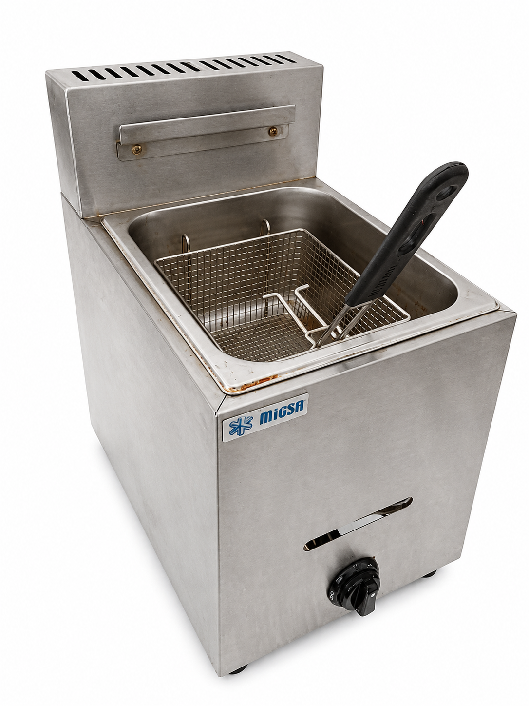 Freidora a Gas de Mesa Migsa BN-71 Outlet | 6 Litros