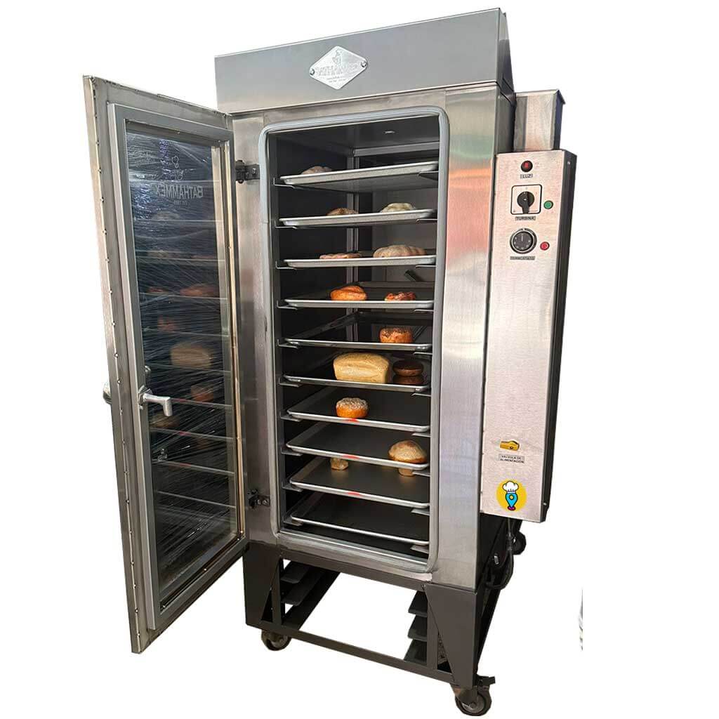 horno de conveccion panaderia bathammex abierto