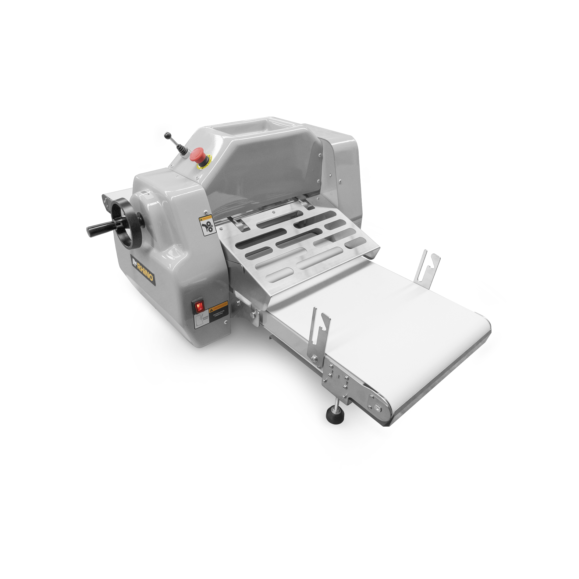 Laminadora para panadería Rhino LAMBA-169M vista lateral