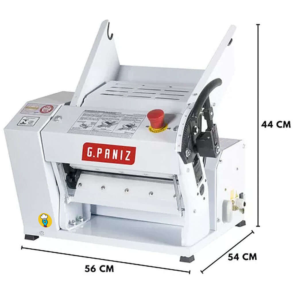 laminadora de masa electrica-cle-gpaniz-medidas-generales