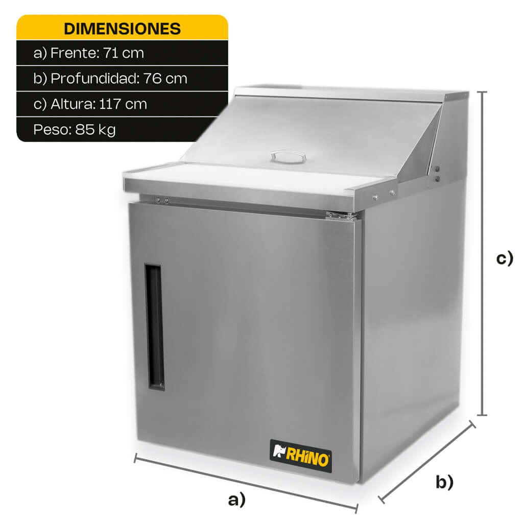 Mesa-refrigeradas-de-preparacion-Rhino-MERSAL-27-medidas