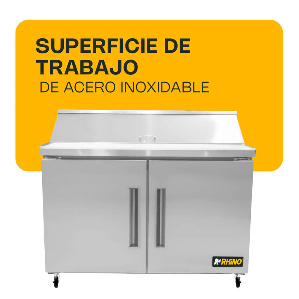Mesa-refrigeradas-de-preparacion-Rhino-MERSAL-48-acero-inoxidable