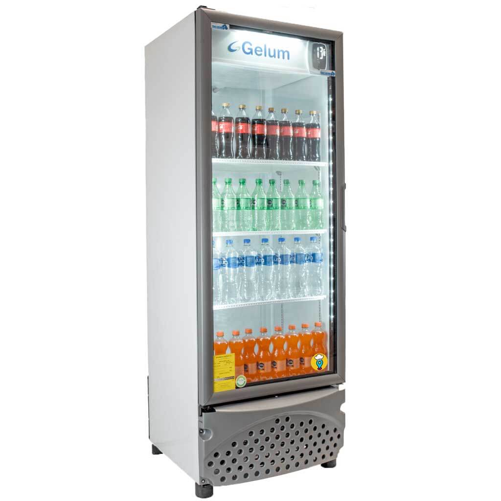 Refrigerador-puerta-de-vidrio-Gelum-VR-20-vista-lateral