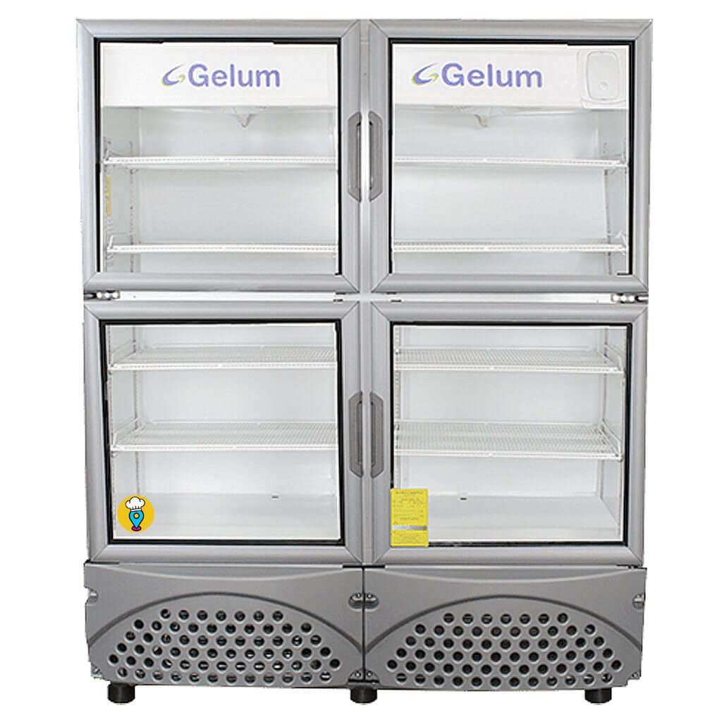 Refrigerador-puerta-de-vidrio-Gelum-VR-35-4-G-vista-frente