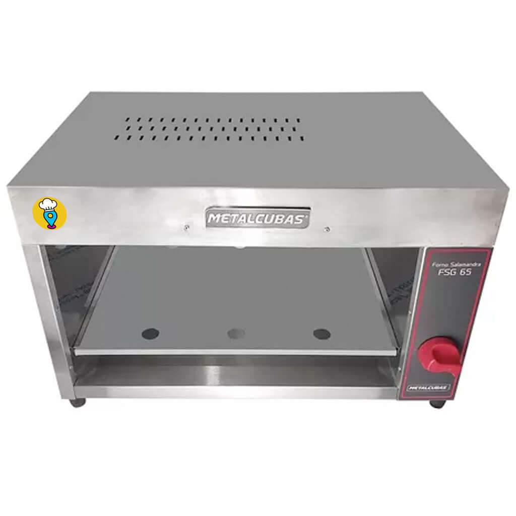 Salamandra a Gas Metalcubas FSG65 – 55cms de Frente