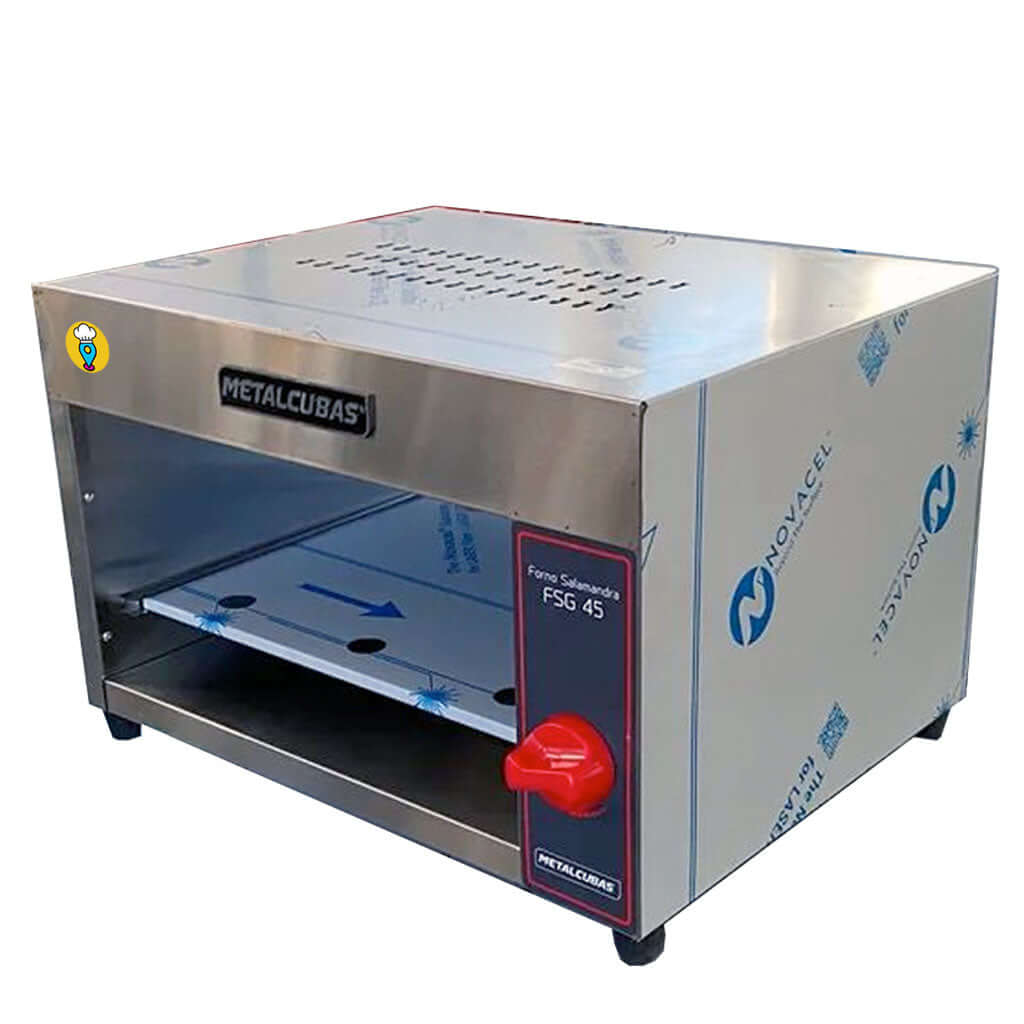 Salamandra a Gas Metalcubas FG 450 - 45cms de Frente