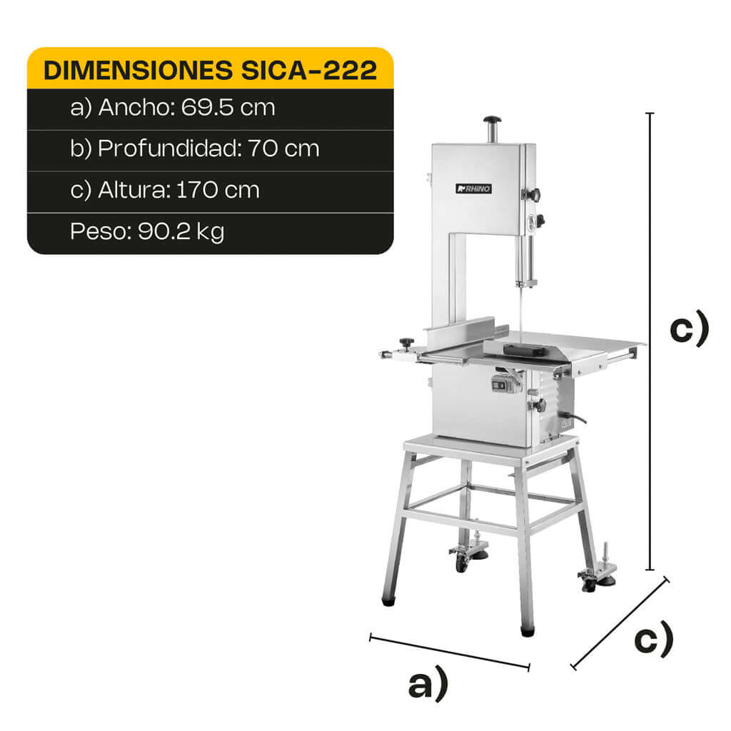 Sierra-para-carniceria-Rhino-SICA-222-dimensiones