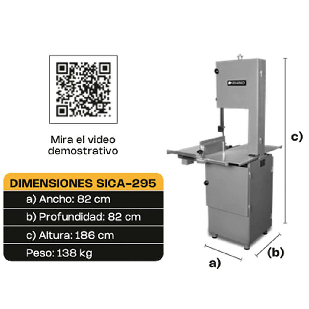 Sierra-para-carniceria-Rhino-SICA-295-dimensiones