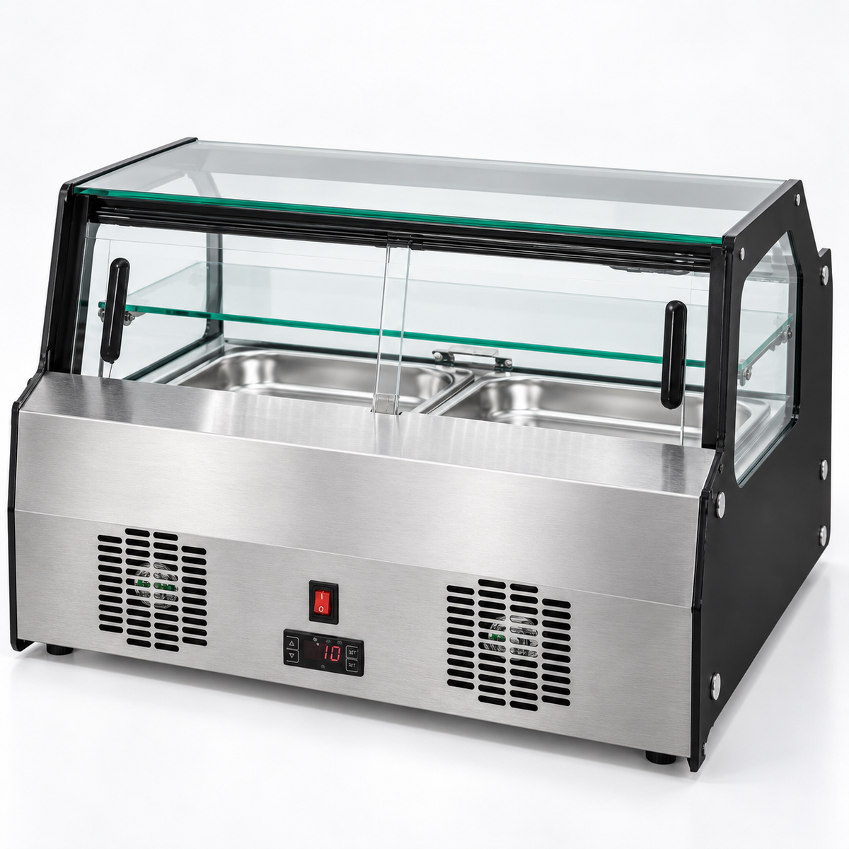 Vitrina refrigerada Migsa CW-128 equipo real