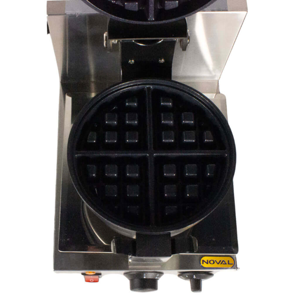 Waflera-electrica-belga-giratoria-Noval-WF-B-placa-inferior