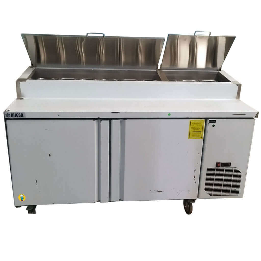 Mesa Refrigerada para Pizzas 2 Puertas MIGSA - PICL-2