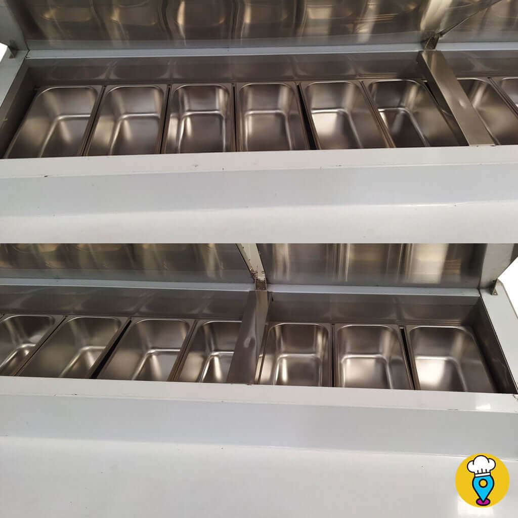 Mesa Refrigerada para Pizzas 2 Puertas MIGSA - PICL-2