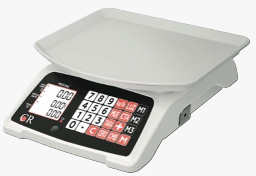 Báscula Digital Comercial Noval CR-20 | Precisión 20 Kg