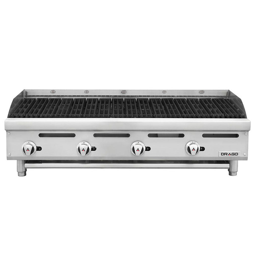 Asador Drago 4 quemadores AG-4R vista 3/4