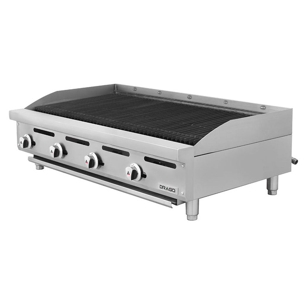 Deflectores del asador radiante Drago AG-4R para cocinas profesionales