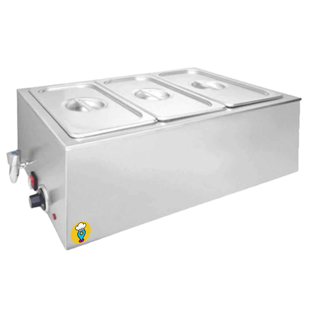 Baño María Eléctrico MIGSA - ZCK165AT-3-Baño María / Tinas Calientes-MIGSA-ElLugarDelChef.com