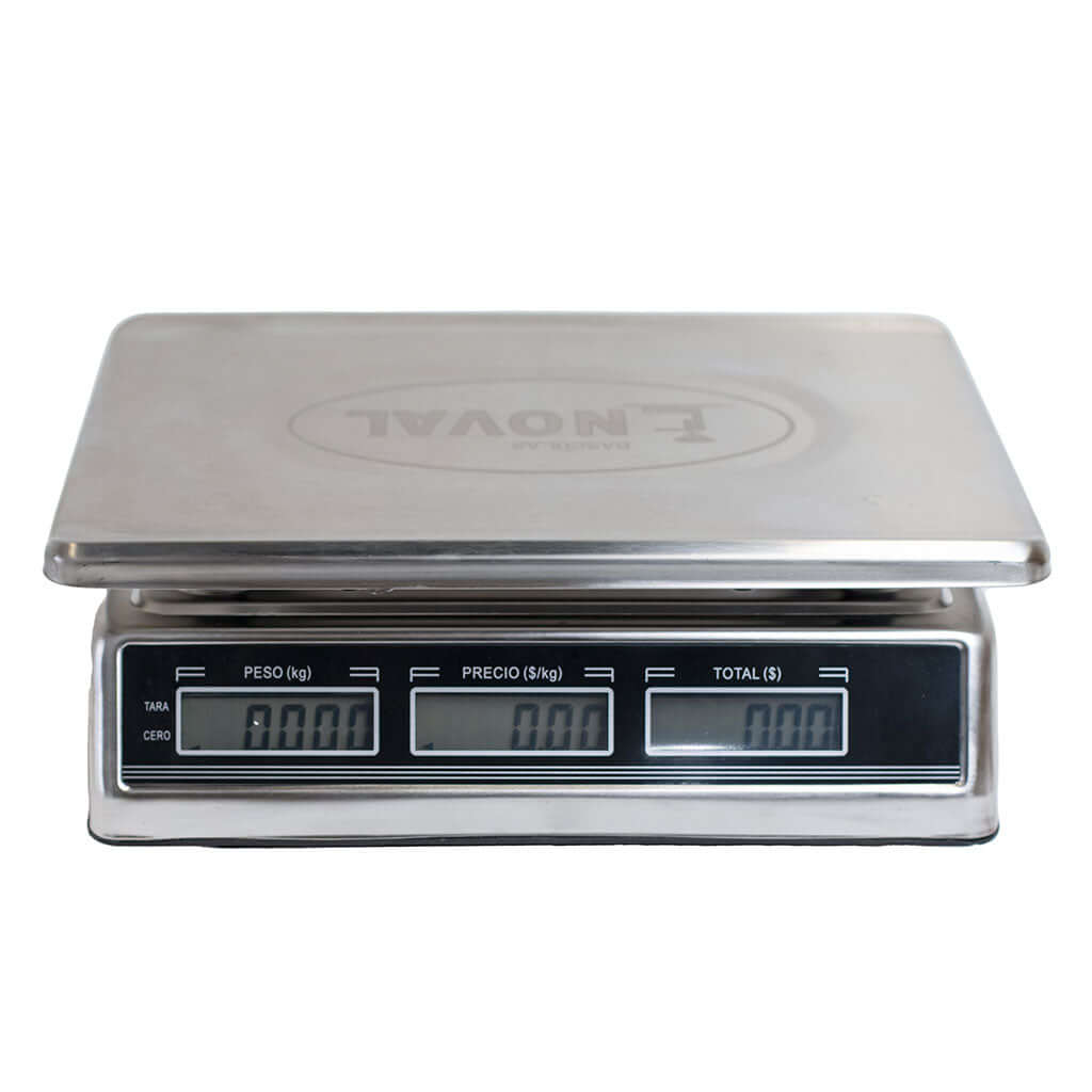 bascula-digital-comercial-noval-NE-40-INOX-vista-trasera-cliente