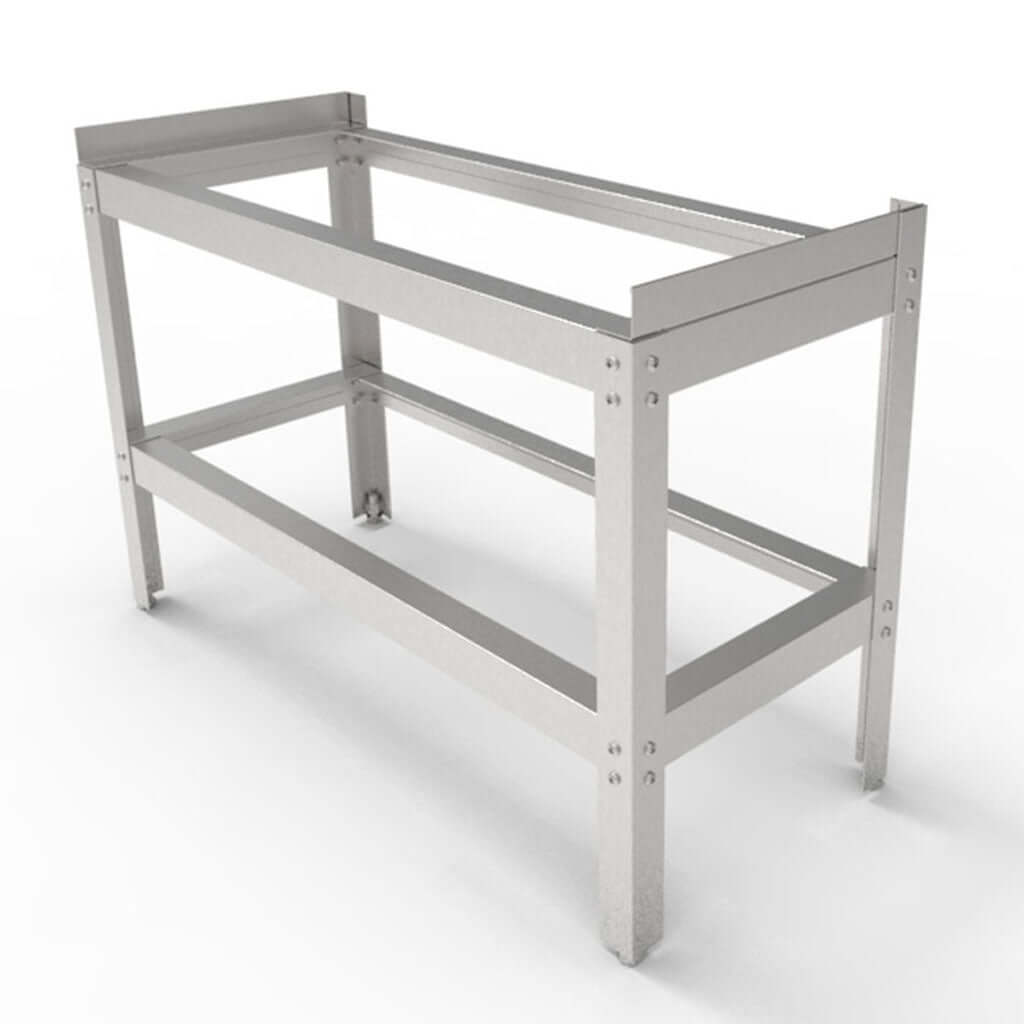 Base para modulares Slim de 3 pies MBA-093-17 de acero galvanizado, compatible con CG-30 Slim