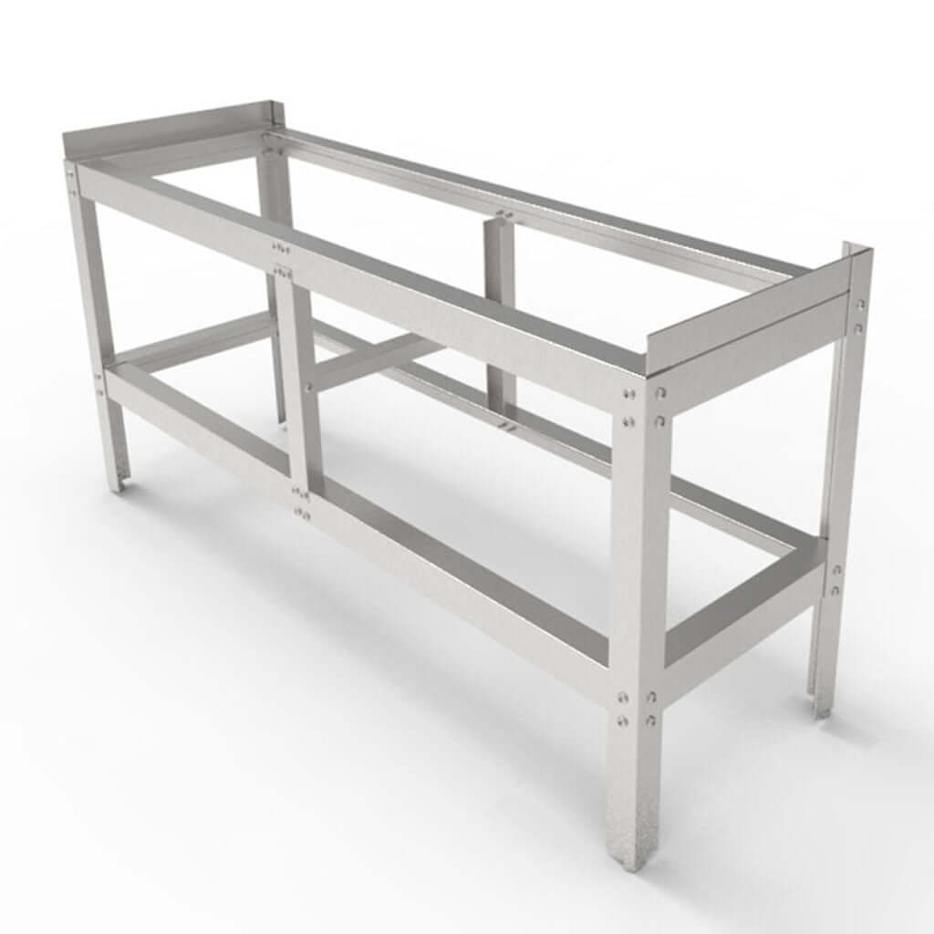 Base para modulares Slim de 4 pies MBA-124-17 de acero galvanizado, compatible con CG-40 Slim