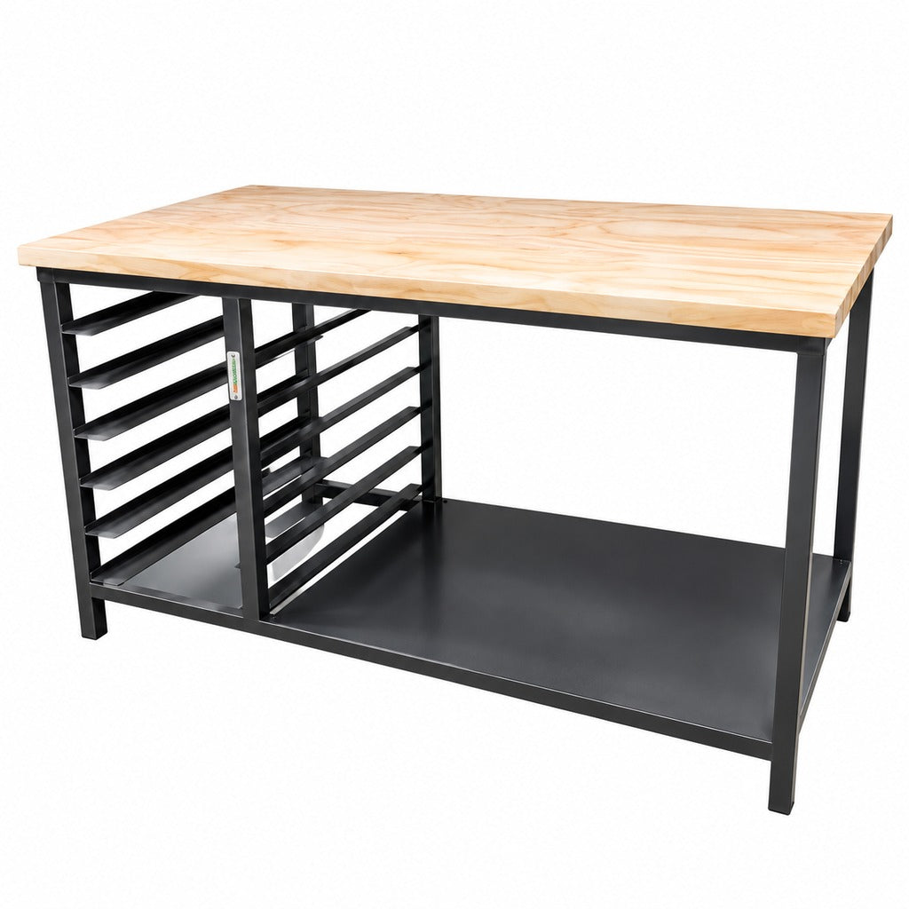 Mesa de trabajo Bathammex MCM 150 cm cubierta madera