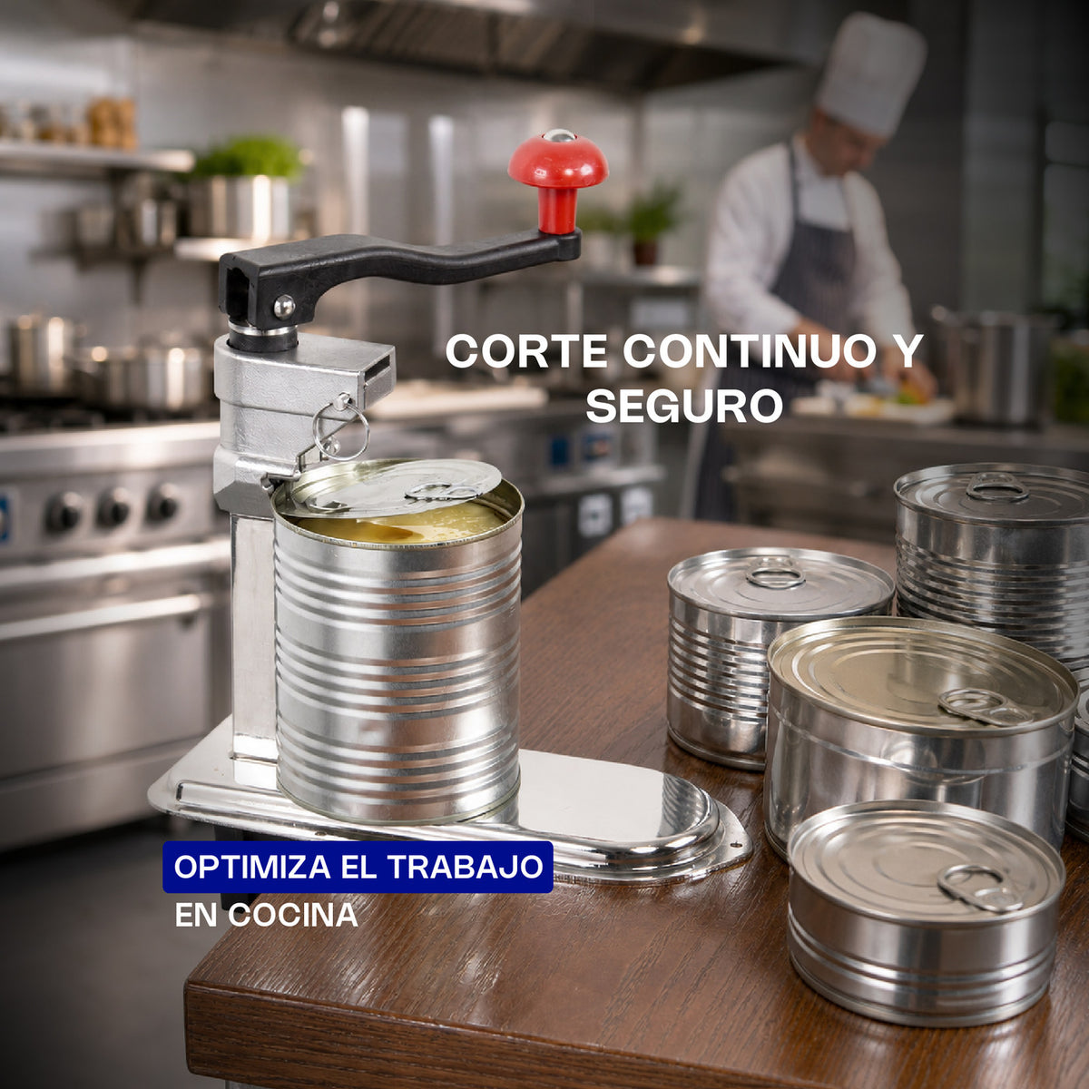 CALEDONIA ABRIN-55 - Equipo en uso en cocina industrial