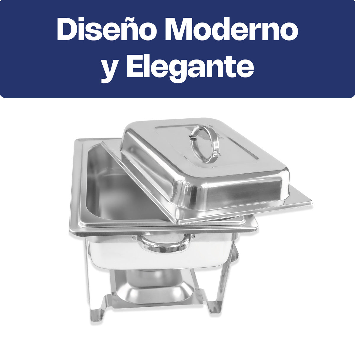 Chafer Caledonia CHEME-4 de 4 litros, tamaño medio, estructura inoxidable y tapa pulida — vista original 2 del equipo