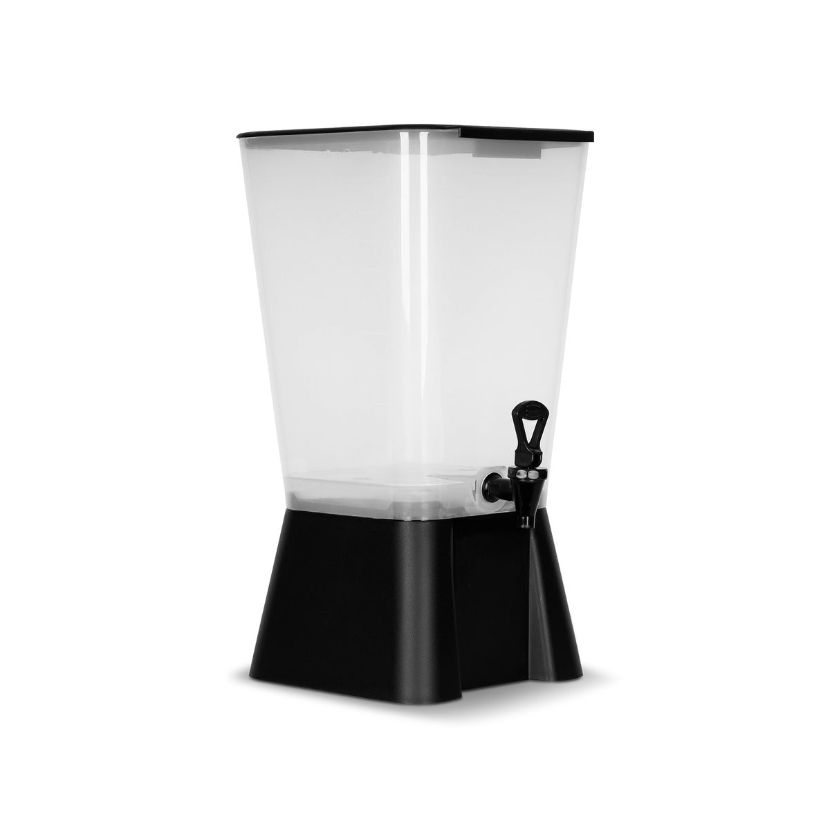 Dispensador de bebidas Caledonia DISBE-19 de 19 litros con depósito translúcido y llave de servicio manual. Imagen principal.