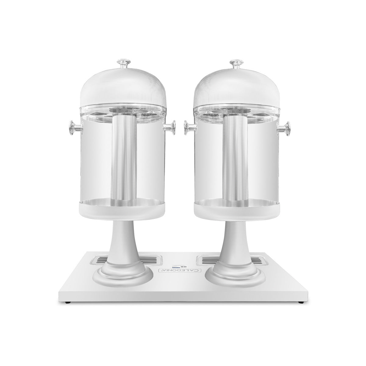Dispensador doble cilíndrico Caledonia DISJU-16 con dos depósitos y capacidad total de 16 litros - vista 3 del equipo