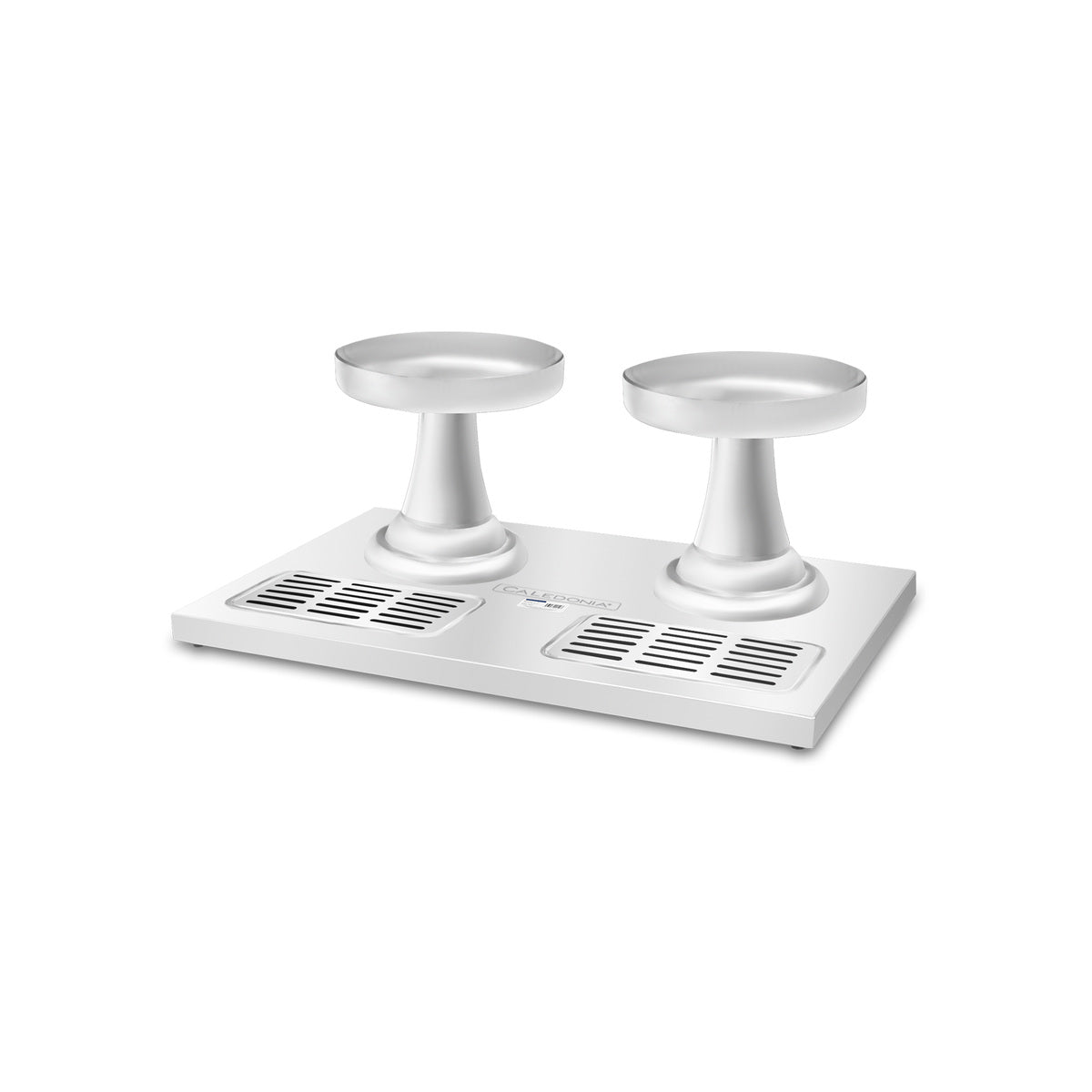 Dispensador doble cilíndrico Caledonia DISJU-16 con dos depósitos y capacidad total de 16 litros - vista 5 del equipo