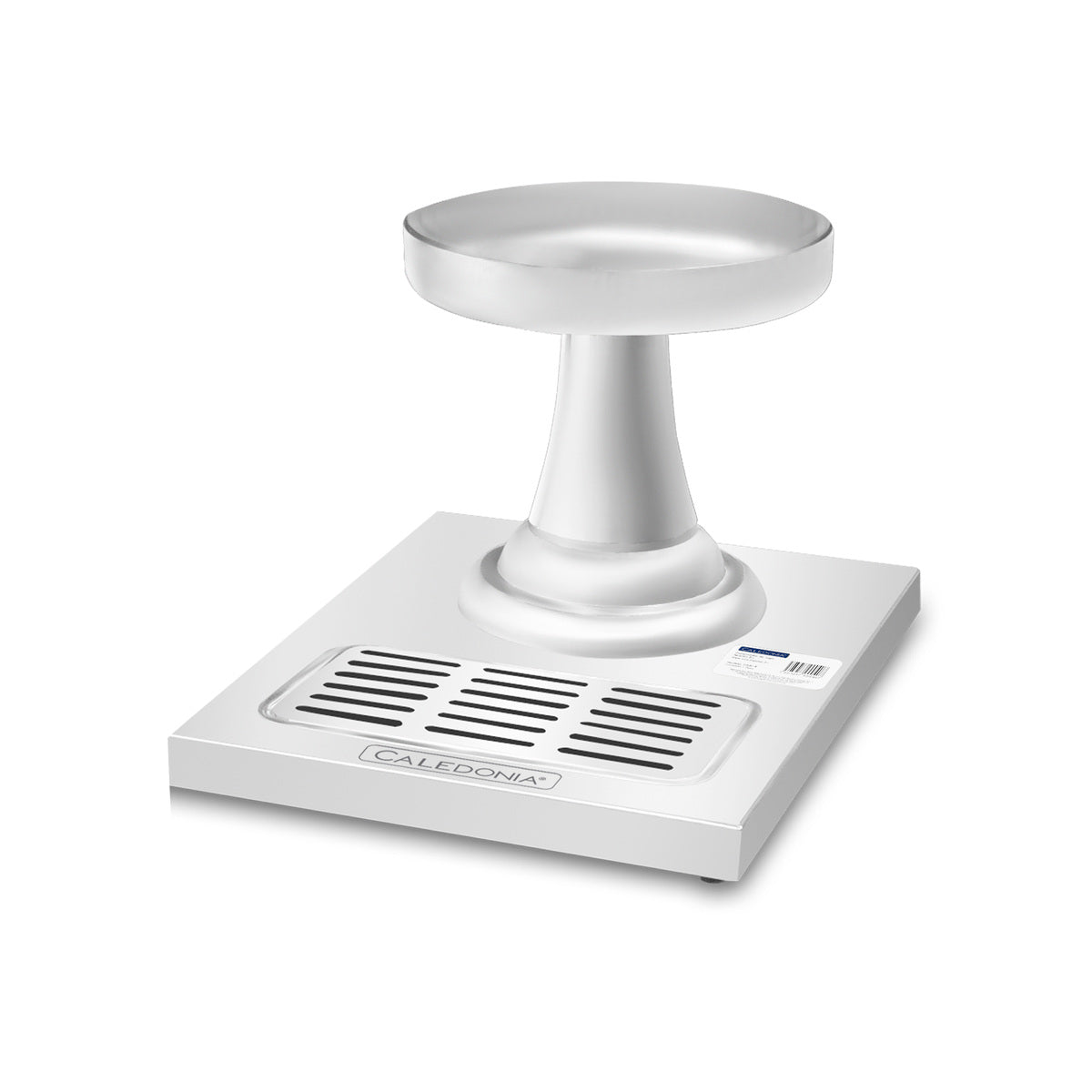 Dispensador cilíndrico Caledonia DISJU-8 capacidad de 8 litros con tubo central para hielo y bandeja antigoteo - vista 4 del equipo