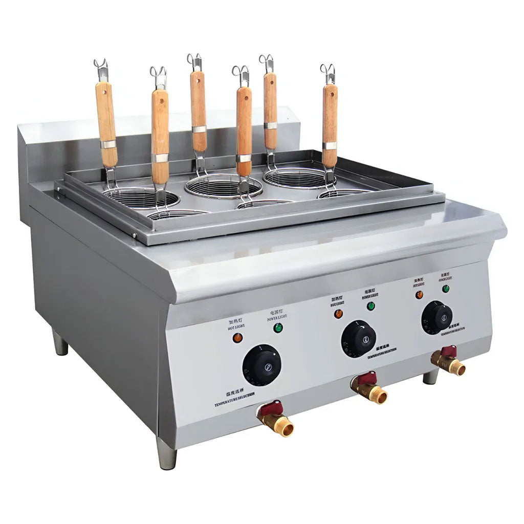 Cocedor de pasta industrial Migsa BN600-E605 vista frontal