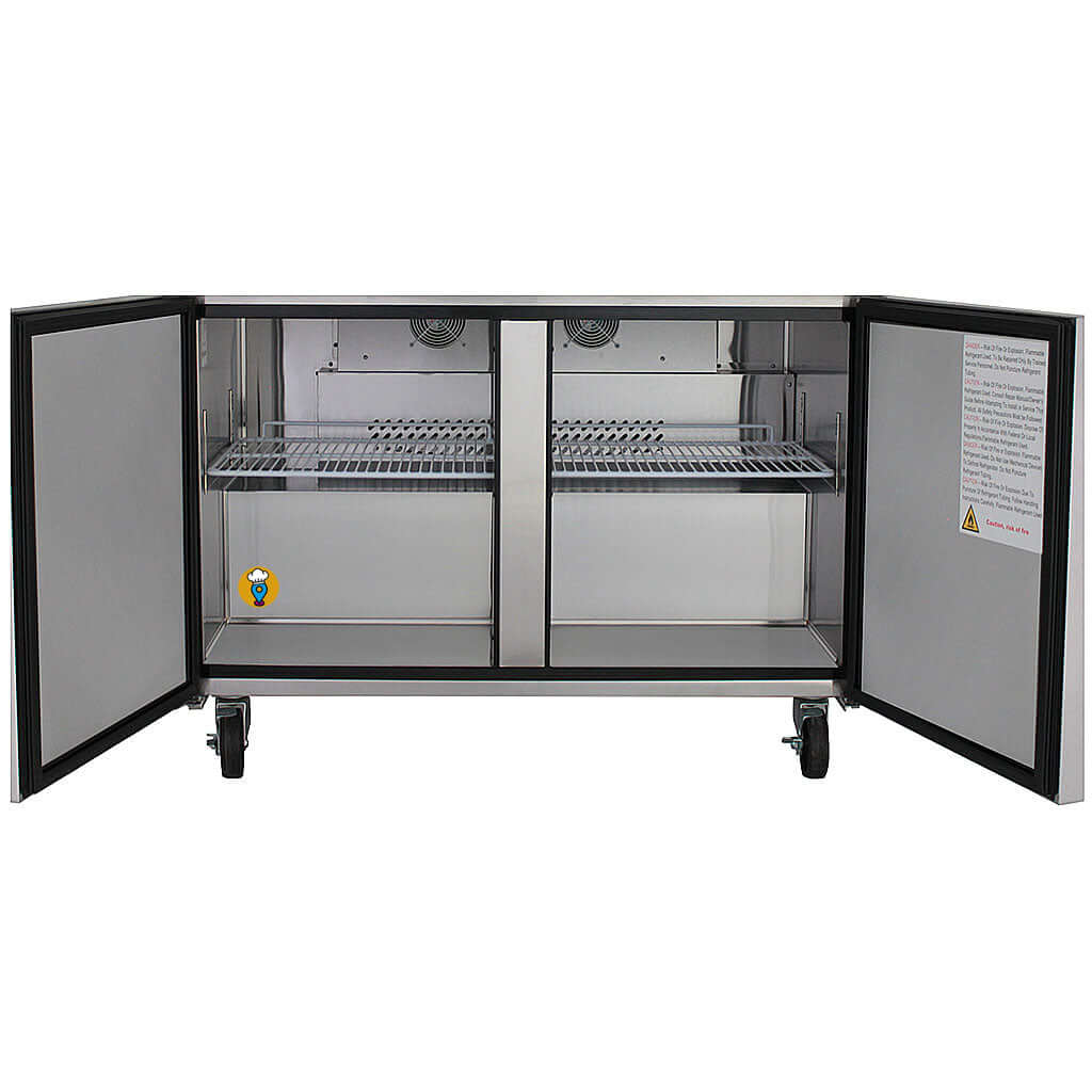 congelador-bajo-barra-icehaus-CBB-2P-SS-01-puertas-abiertas-vista-interior