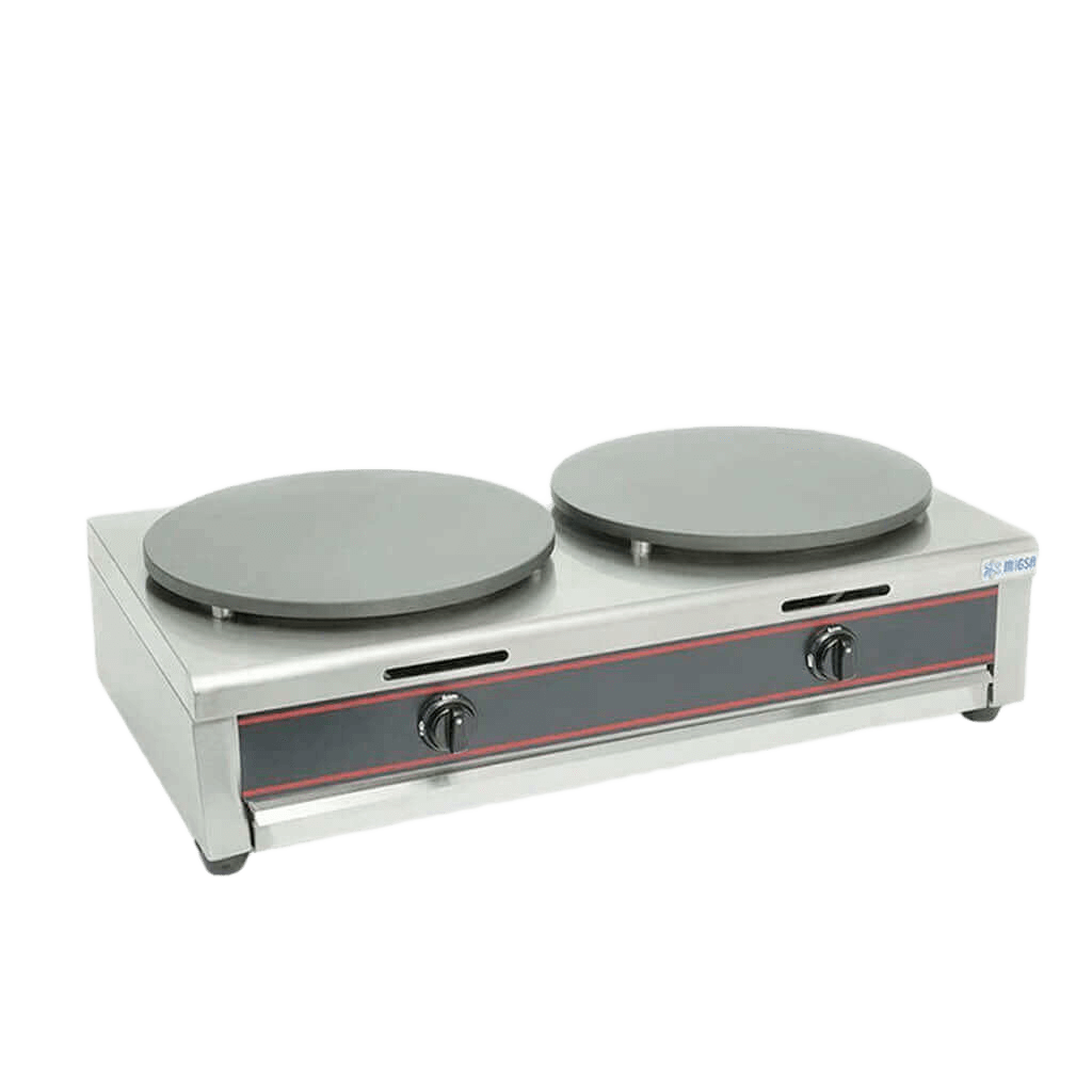 Crepera a Gas Doble MIGSA - GM2-Creperas-MIGSA-ElLugarDelChef.com